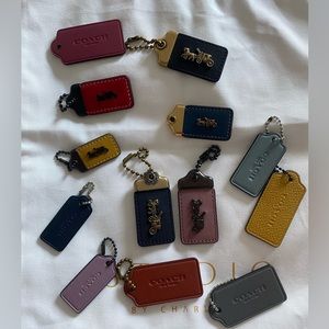 Coach hang tags 13 total